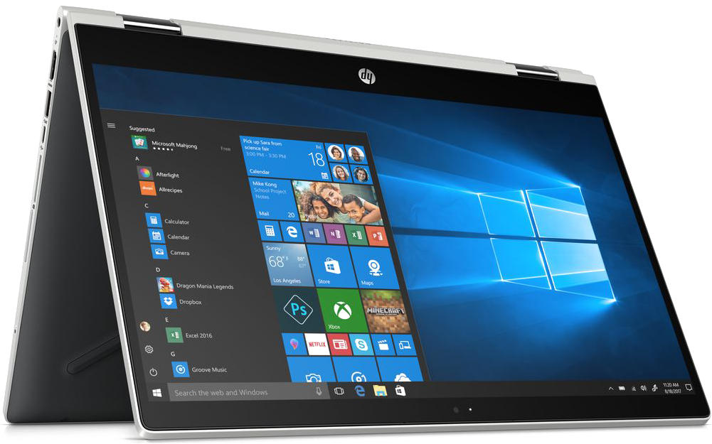 Shop Our Experts Love Range Of Hp Laptops - Hp Pavilion X360 Convertible (1000x887), Png Download