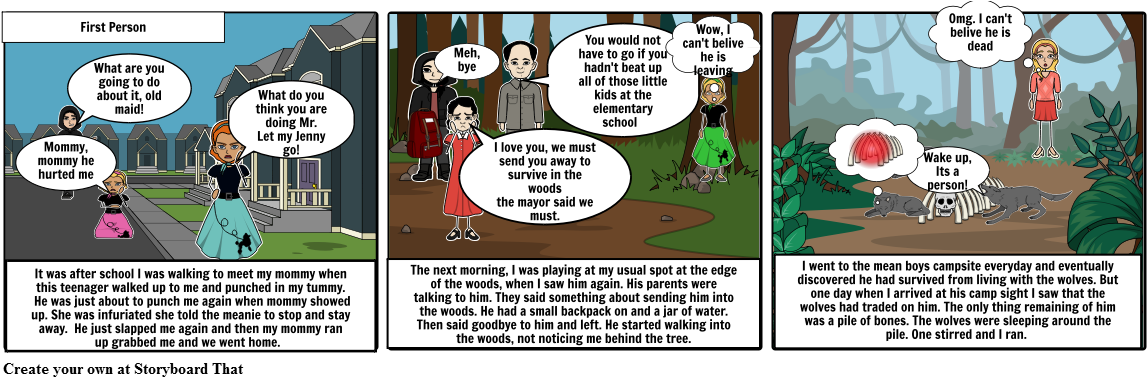 Into The Woods - Storyboard (1164x385), Png Download
