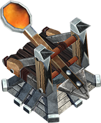 Catapult - Catapulte Clash Of Clans (413x413), Png Download