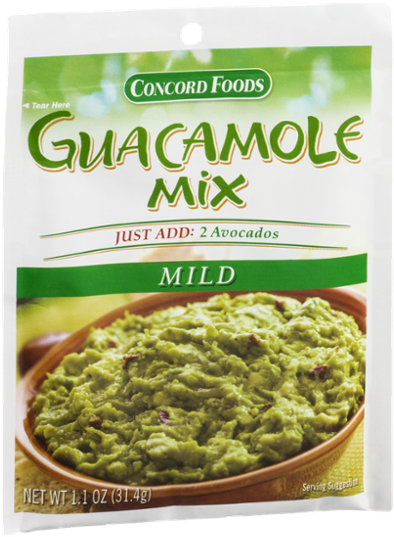 Guacamole Seasoning Packet (600x600), Png Download