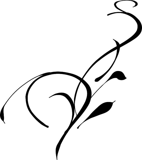 Green, Celtic, Corner, Tribal, Simple, Outline - Vines Clip Art Black And White (568x640), Png Download