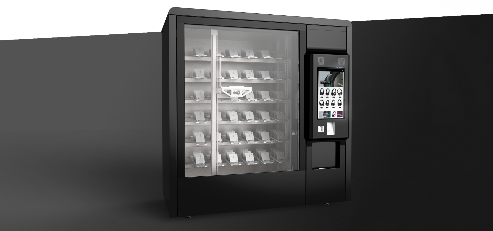 Signifi Catapult Automated Dispensing Machine - Future Vending Machine Designs (1920x900), Png Download