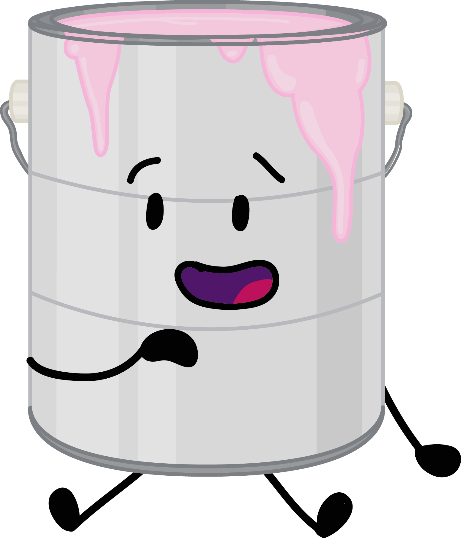 Paint Bucket Pose - Wiki (1525x1779), Png Download