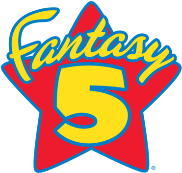 F5 Vert Logo6 - Fantasy 5 Michigan (380x363), Png Download