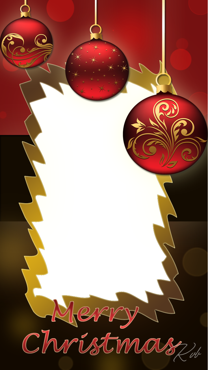 Glorious Christmas Frame - Granada (720x1280), Png Download