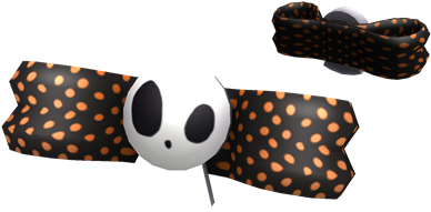 Skull Bows - Polka Dot (420x420), Png Download