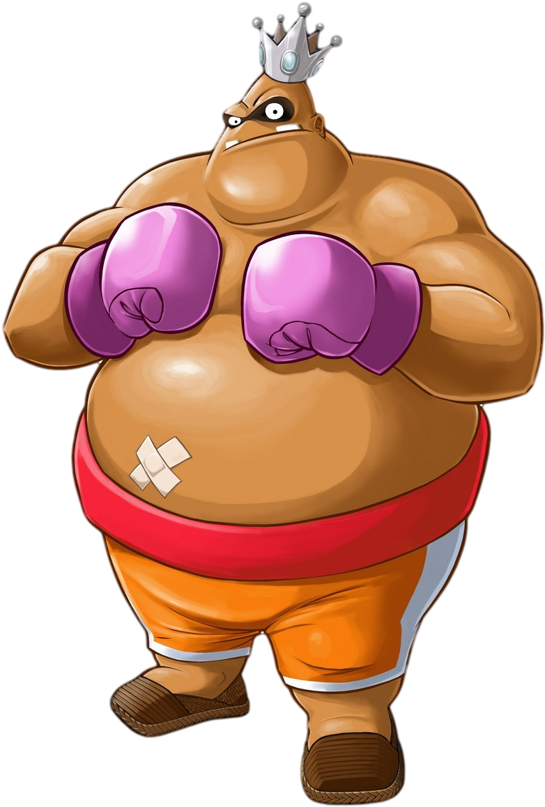 King Hippo Clipped Rev 1 - King Hippo Punch Out (790x1162), Png Download