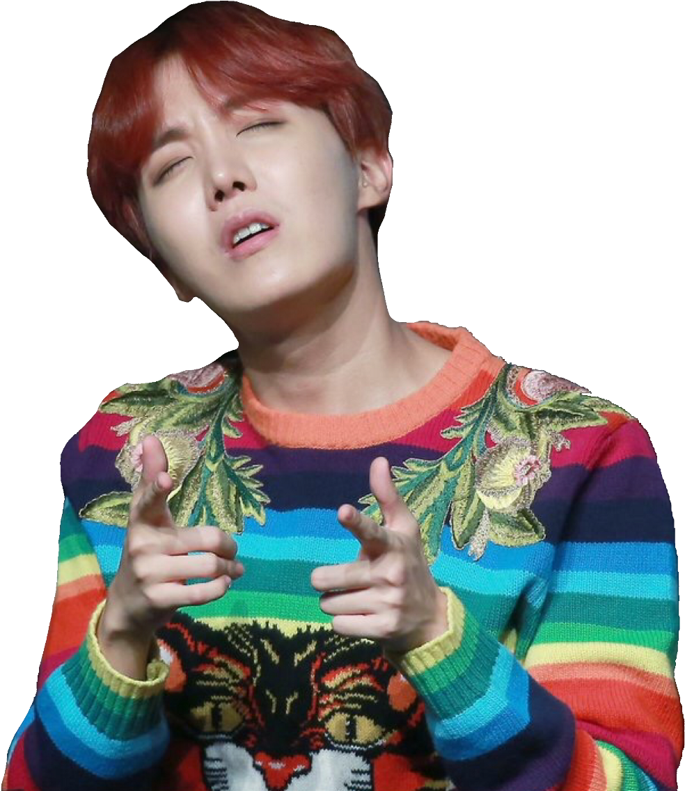 Jhope Drawing Hobi Freeuse Stock - J-hope (1024x1170), Png Download