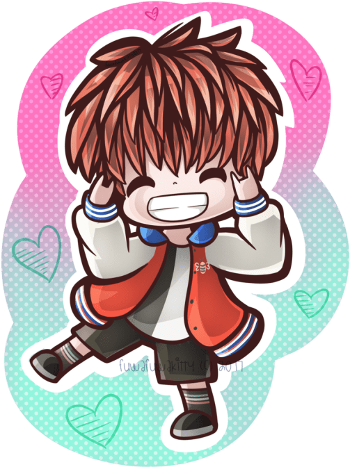 J Hope Chibi - Bts J Hope Chibi (680x680), Png Download