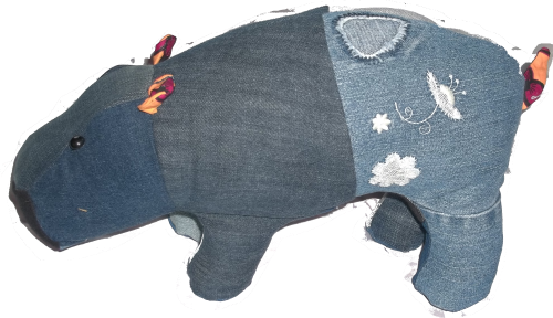 Despite The Problems, The Hippo Turned Out Well - Plush (500x288), Png Download