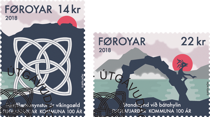 Fuglafjørður Municipality 100 Years - Faroe Islands (722x535), Png Download