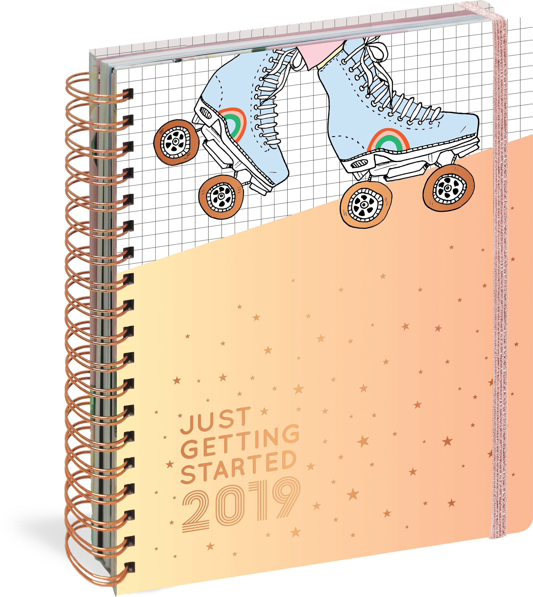 Just Getting Started 17-month Large Planner - Pipsticks Workman Planner (2175x2400), Png Download