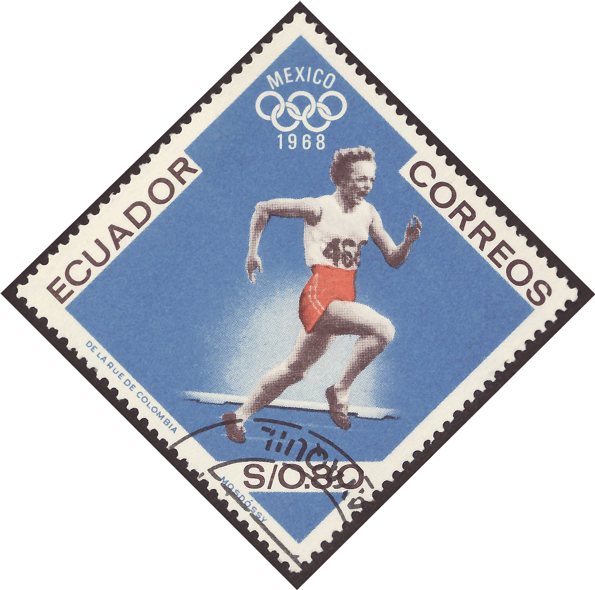 Ecu 1967 Minr1327 Pm B002 - Postage Stamp (1924x1902), Png Download