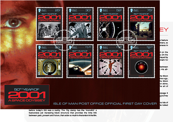 Odyssey 2001 Stamps (600x600), Png Download