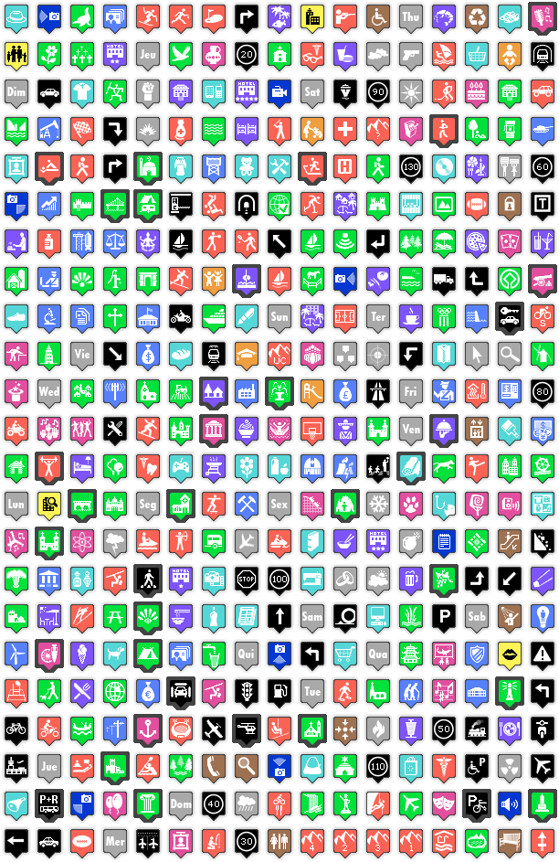 Google Maps Icon Pack By Nico Mollet - Color - Free Transparent PNG ...
