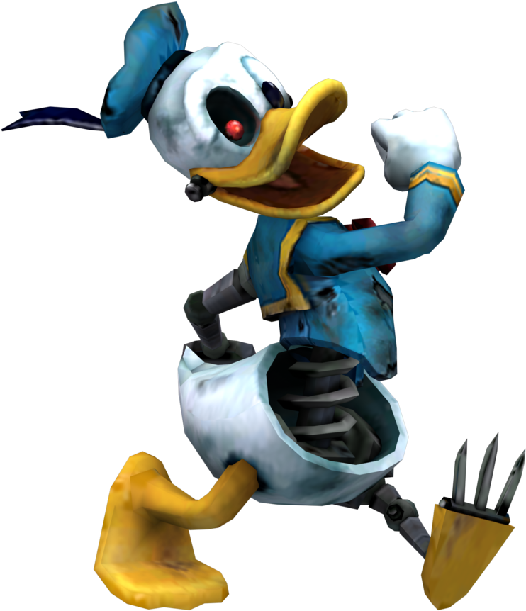 Animatronic Donald - Epic Mickey Donald Duck (960x960), Png Download