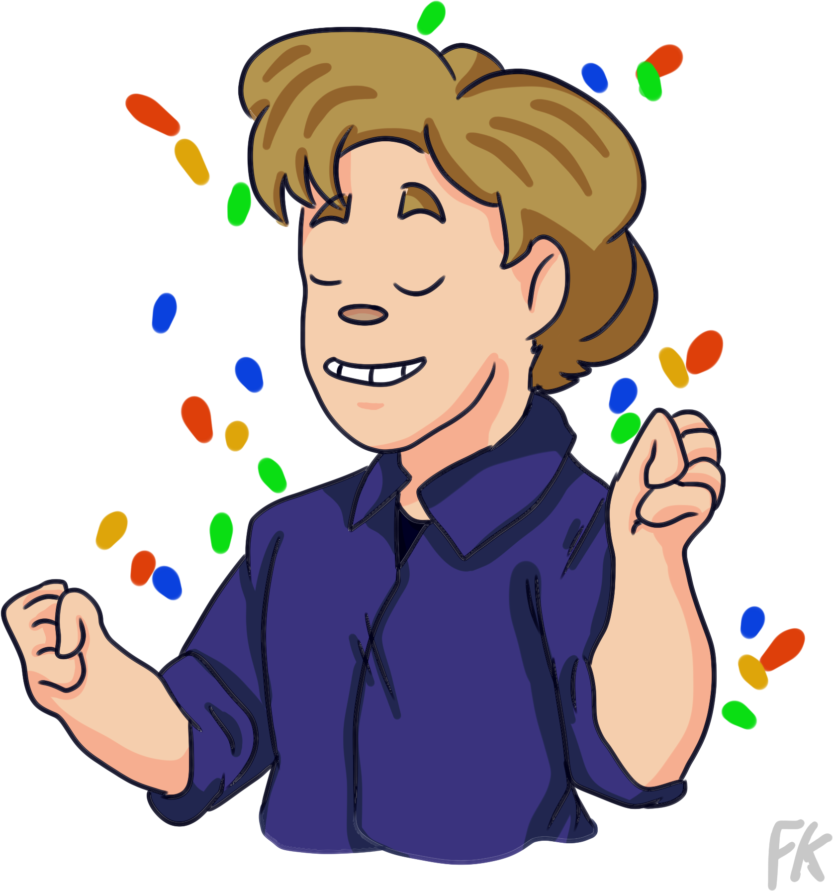 Our Dance Lord And Savior - Cartoon (1711x1842), Png Download