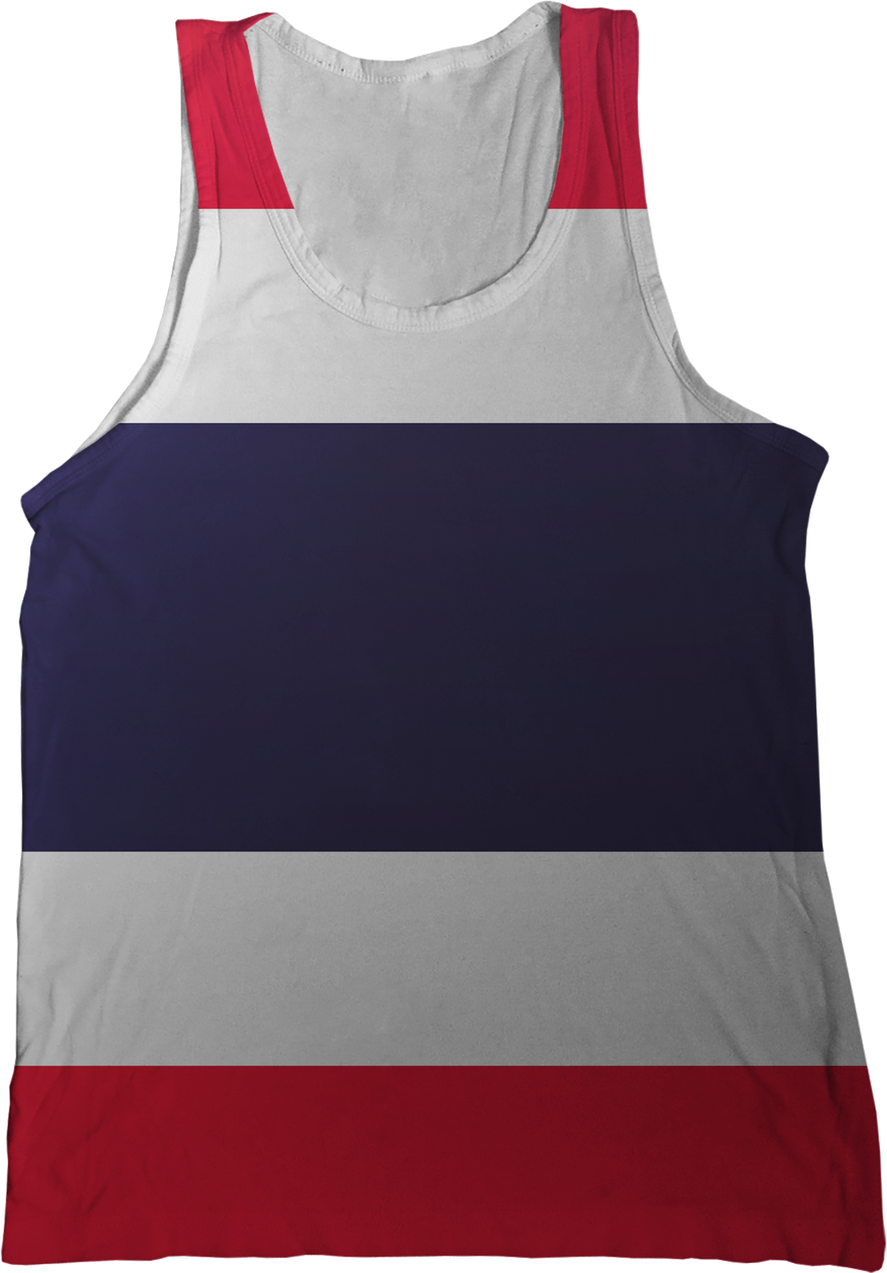 Thailand Flag Tank Top - Flag Of Costa Rica (1296x1786), Png Download