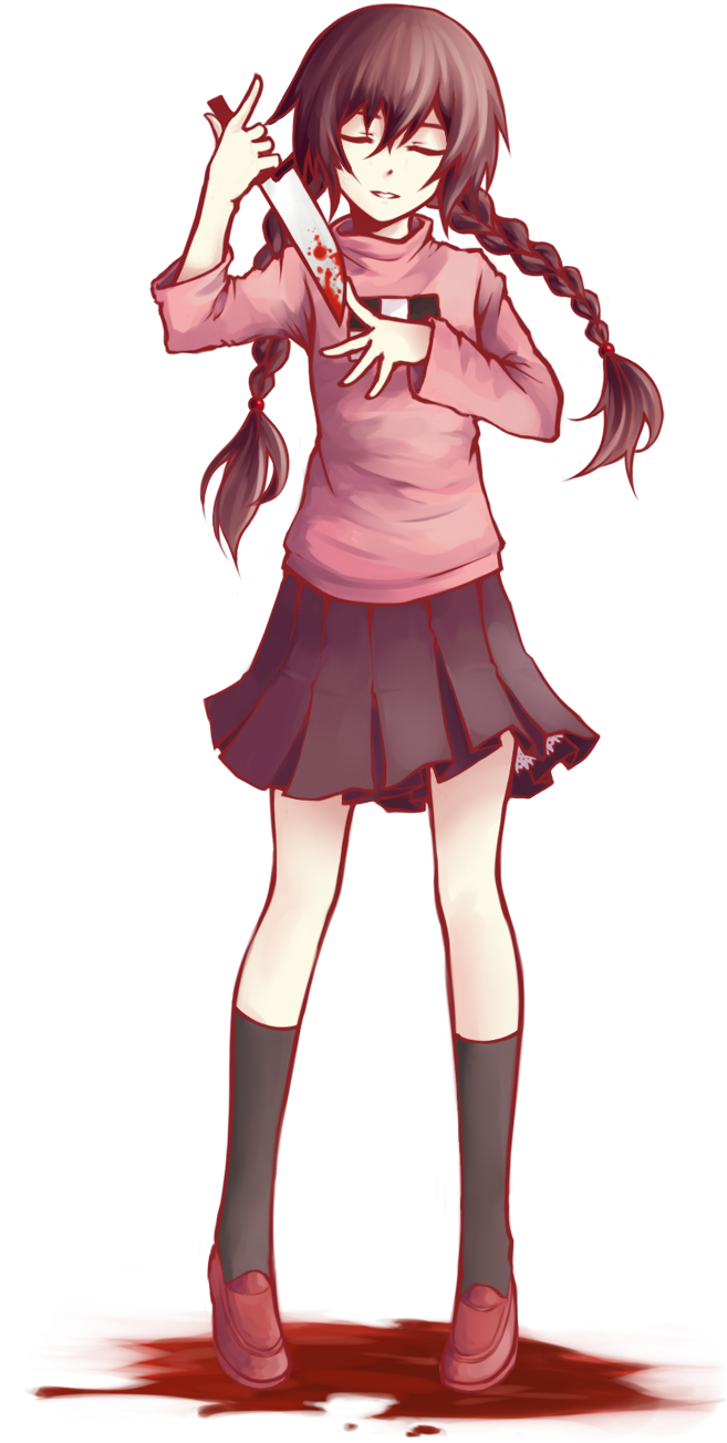 Kb, 750x1425, Madotsuki ) - Yume Nikki Madotsuki Knife (750x1425), Png Download