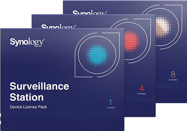 Surveillance Device License Pack - Synology Device License Pack (676x480), Png Download