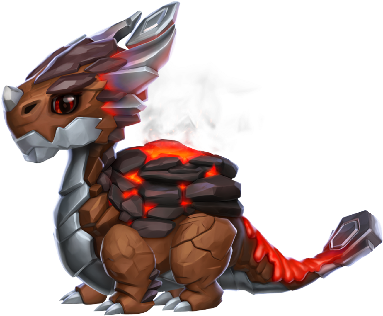 Furnace Dragon - Dragon Mania Legends Furnace (1327x1106), Png Download