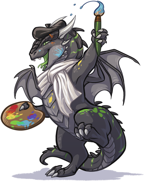 To /r/imaginaryartists 1 Comments Original - Ulisses Drache (536x648), Png Download