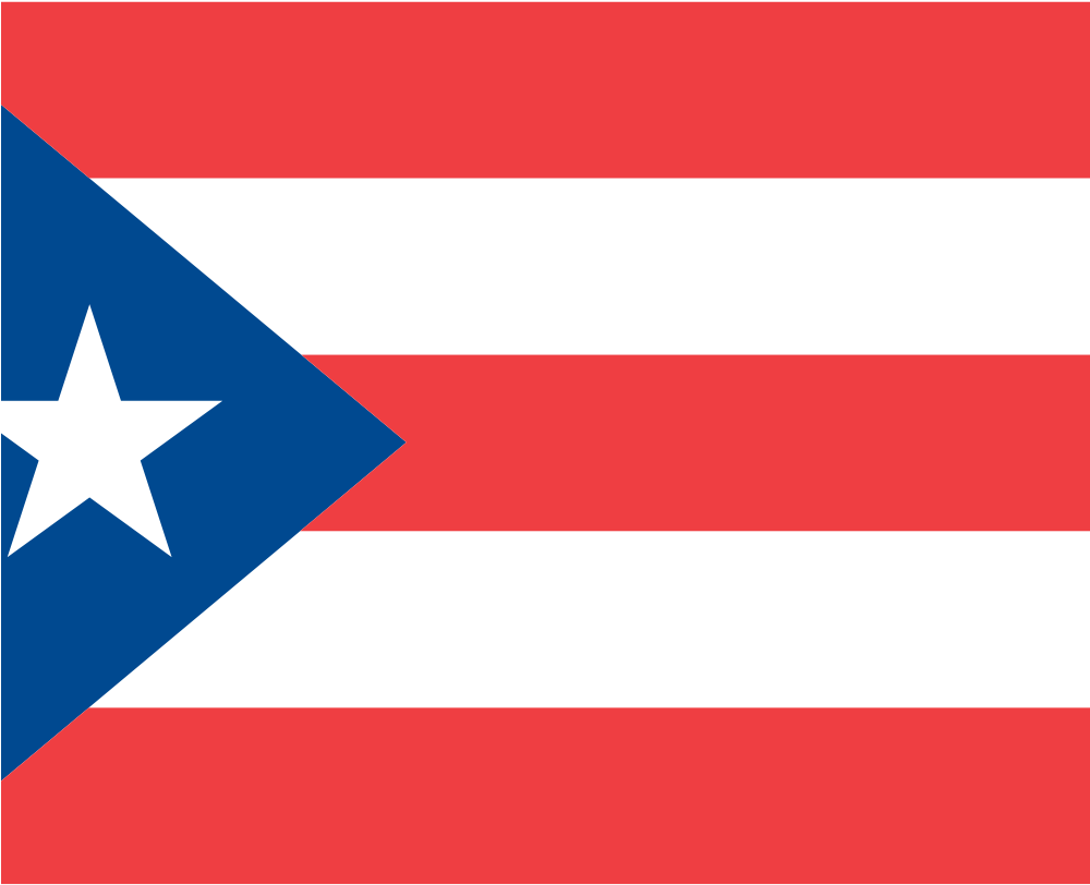 Flag Of Puerto Rico (999x1293), Png Download