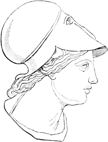 Athena Ri1 - Sketch (474x600), Png Download