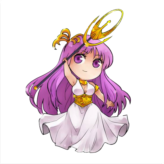 Chibi Athena - Athena Chibi (570x570), Png Download