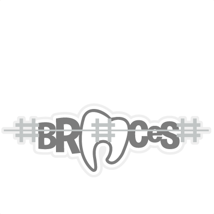 Braces Svg Scrapbook Title Braces Svg File Braces Svg - Rykel Braces (432x432), Png Download
