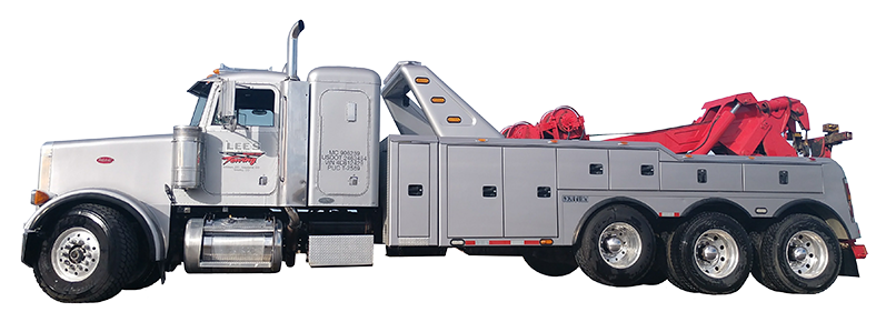 Welcome To Lee's Towing - Trailer Truck (800x288), Png Download