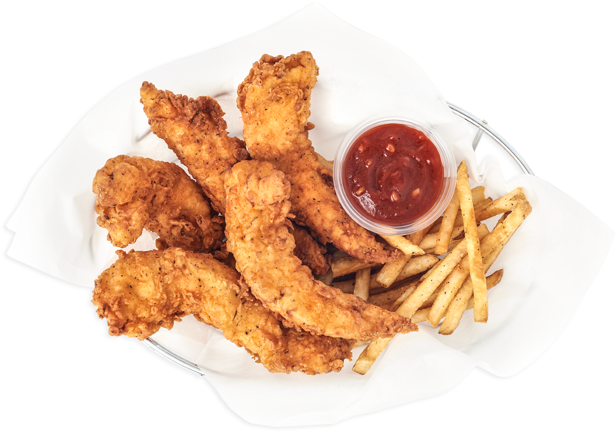 Tenders Meal - Pdq Restaurant (1236x895), Png Download