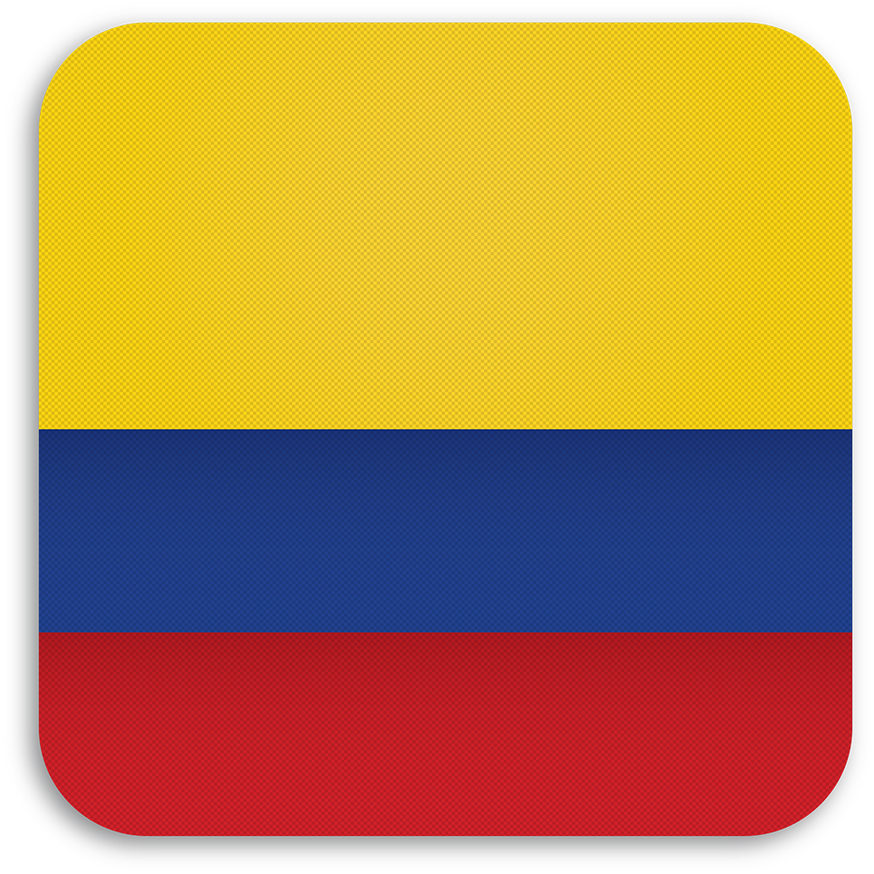 Colombia Flag Png (1500x1500), Png Download