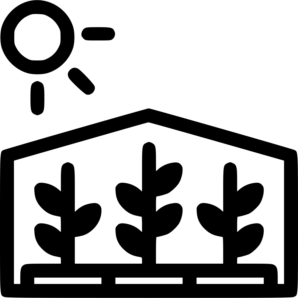 Greenhouse Comments - Greenhouse Icon Png (980x980), Png Download