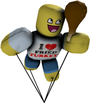 Thanksgiving Parade Balloon 2011- Fried Turkey Tel - Roblox Parade Float (420x420), Png Download