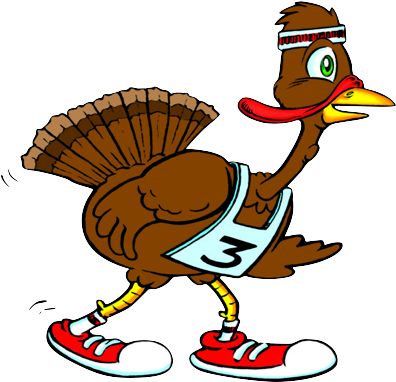 Download Download Running Turkey Png Svg Free Happy Thanksgiving Runner Png Image With No Background Pngkey Com