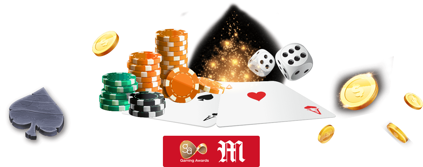 Powered By Mansion Online Casino Operator Of The Year - Mansion.com (1376x545), Png Download