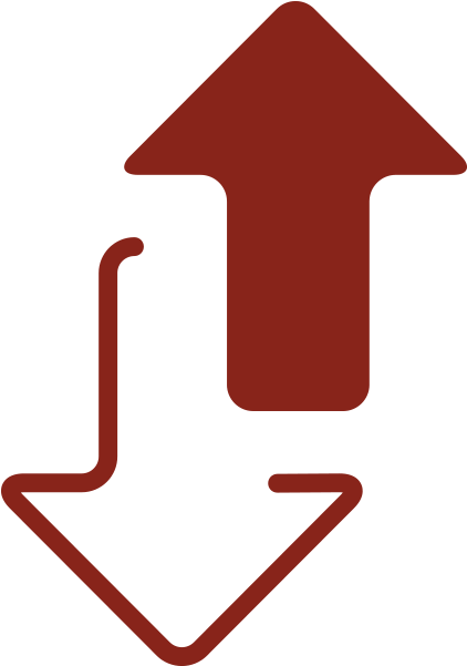 Why Double-sided - Double Sided Arrow Icon (442x600), Png Download