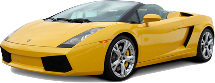 The Lamborghini Gallardo Spyder - Lamborghini Gallardo (748x290), Png Download