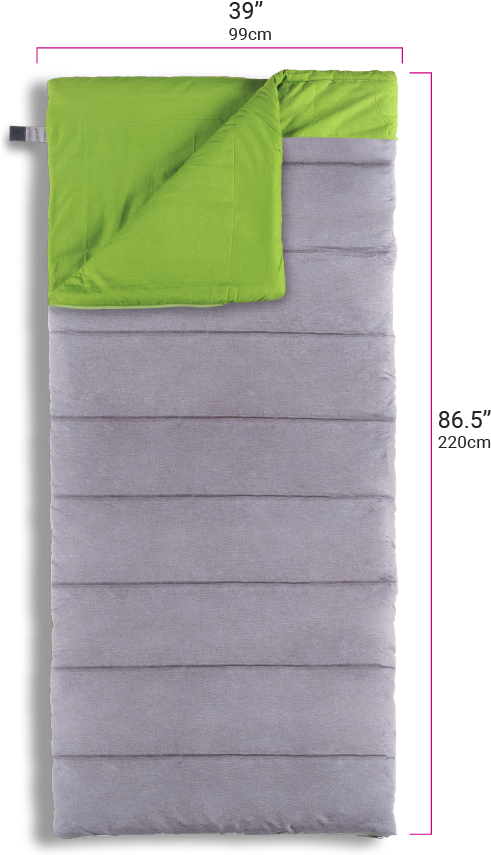 Bag Dims-01 - Sleeping Bag (508x864), Png Download