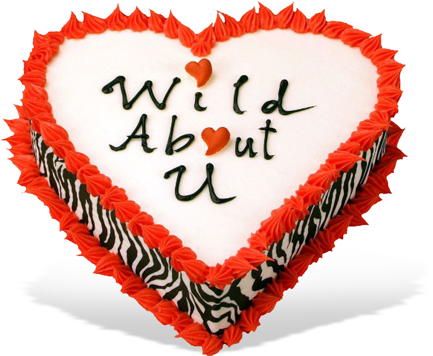 Dq® Heart Cake - Cake (940x701), Png Download