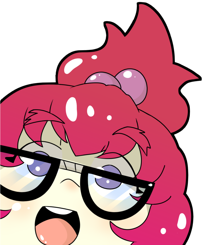 Flan, Cute, Dancerbetes, Eyebrows, Glasses, Human, - Cartoon (1069x1024), Png Download