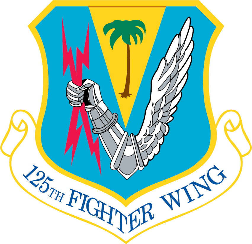 125th Fighter Wing (851x825), Png Download
