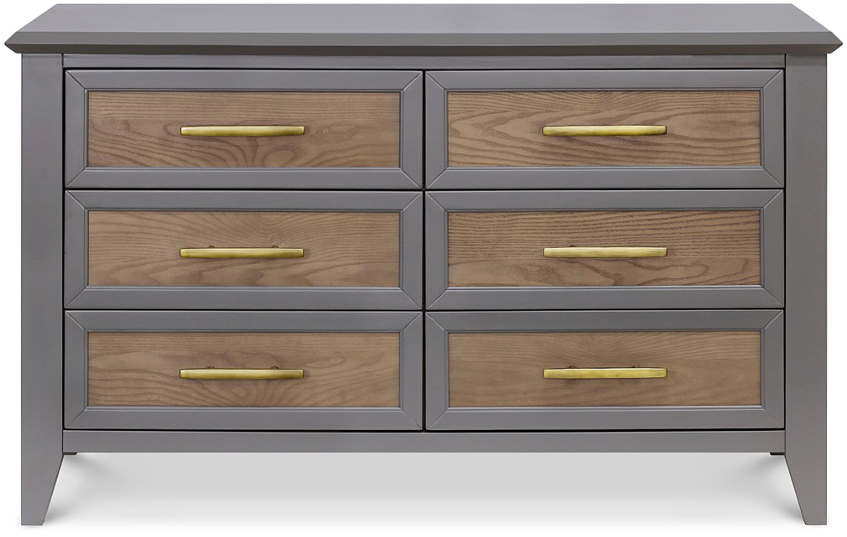 Dresser Png Free Download - Franklin & Ben Beckett 6-drawer Double Dresser (1482x1169), Png Download