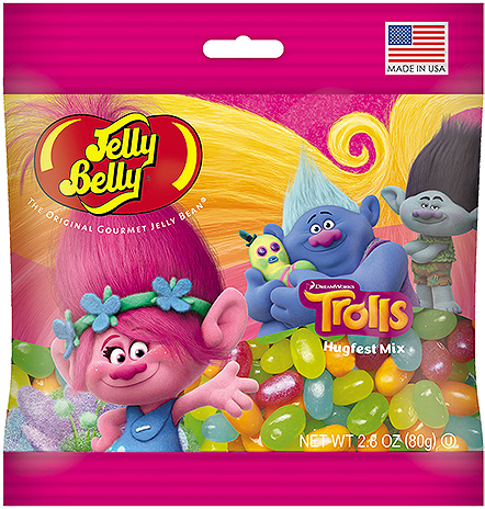 Jelly Belly Dreamworks Trolls Hugfest Mix Jelly Beans - Jelly Belly (500x500), Png Download