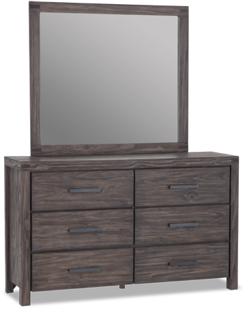 Austin Dresser & Mirror - Product (850x534), Png Download