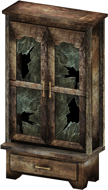 Dresser - Cupboard (441x723), Png Download