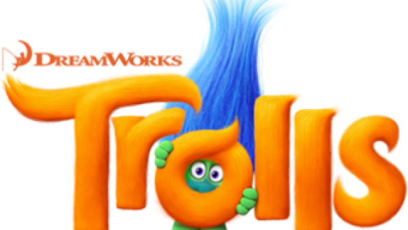 Logo Trolls (582x329), Png Download