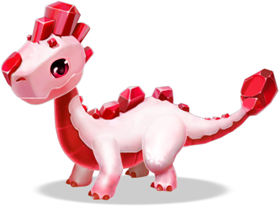 Ruby Dragon - Dragon Mania Legends Ruby Dragon (580x432), Png Download