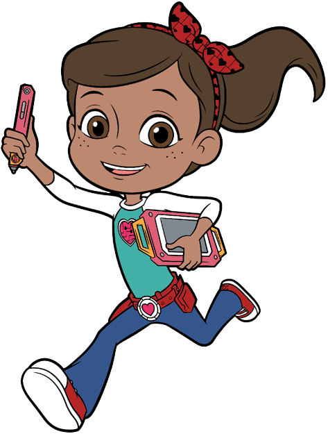 Whirly Ray Crush Jack Liam Ruby - Ruby From Rusty Rivets (473x625), Png Download